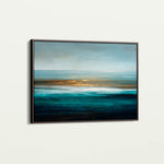 Abstract 1518 Canvas Art 18" x 24" / 45 x 60 cm / Black