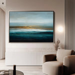 Abstract 1518 Canvas Art 60 x 40 cm / Black