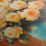 Floral 1518 Canvas Art 18" x 24" / 45 x 60 cm / Black