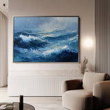 Abstract 1519 Canvas Art 18" x 24" / 45 x 60 cm / Black
