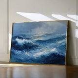 Abstract 1519 Canvas Art 18" x 24" / 45 x 60 cm / Black