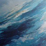 Abstract 1519 Canvas Art 18" x 24" / 45 x 60 cm / Black