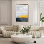 Abstract 152 Canvas Art 18" x 24" / 45 x 60 cm / Black