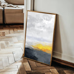 Abstract 152 Canvas Art 18" x 24" / 45 x 60 cm / Black
