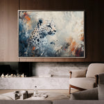 Animals 152 Canvas Art 18" x 24" / 45 x 60 cm / Black