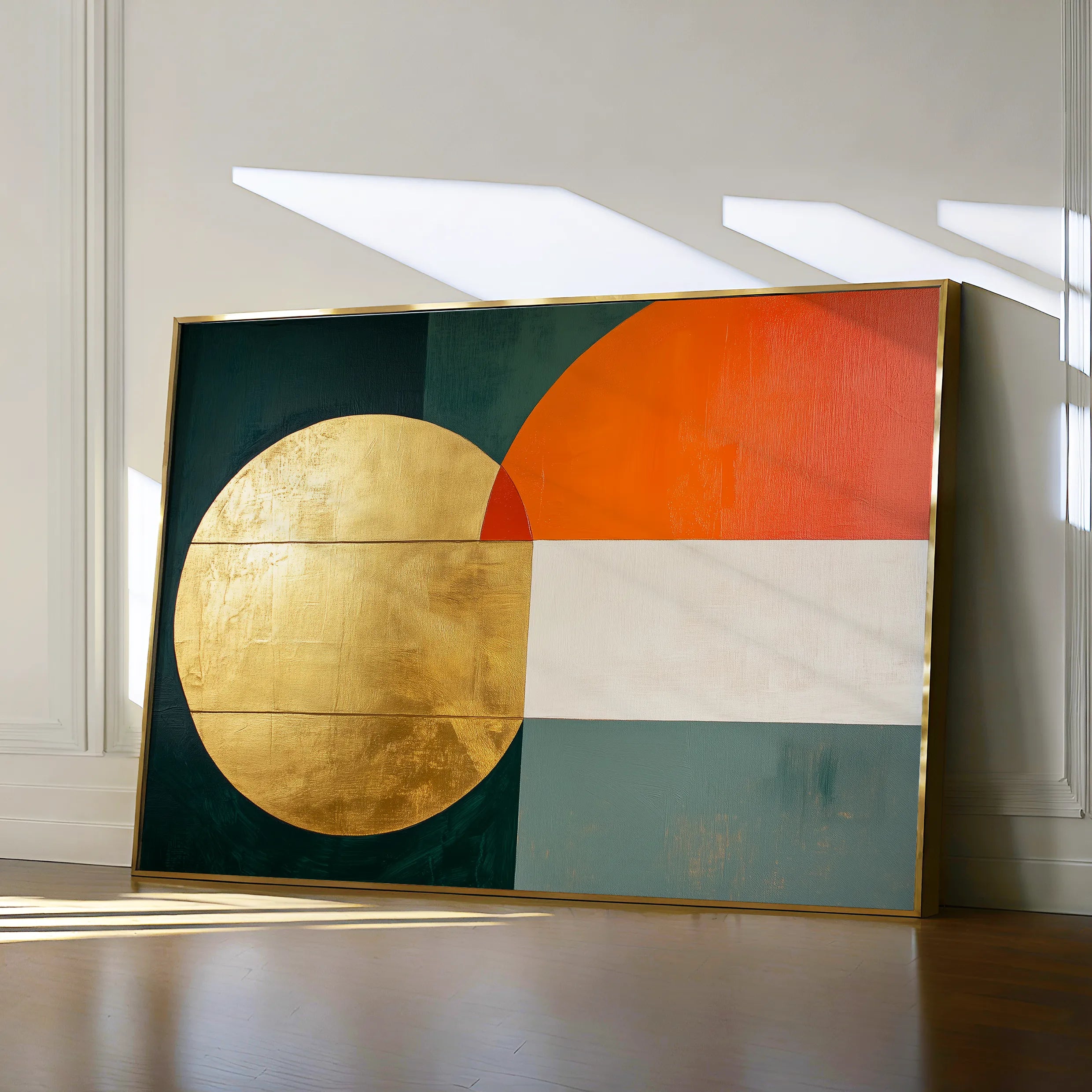 Boho 152 Canvas Art 18" x 24" / 45 x 60 cm / Black