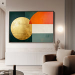 Boho 152 Canvas Art 18" x 24" / 45 x 60 cm / Black