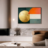 Boho 152 Canvas Art 18" x 24" / 45 x 60 cm / Black