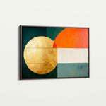 Boho 152 Canvas Art 18" x 24" / 45 x 60 cm / Black