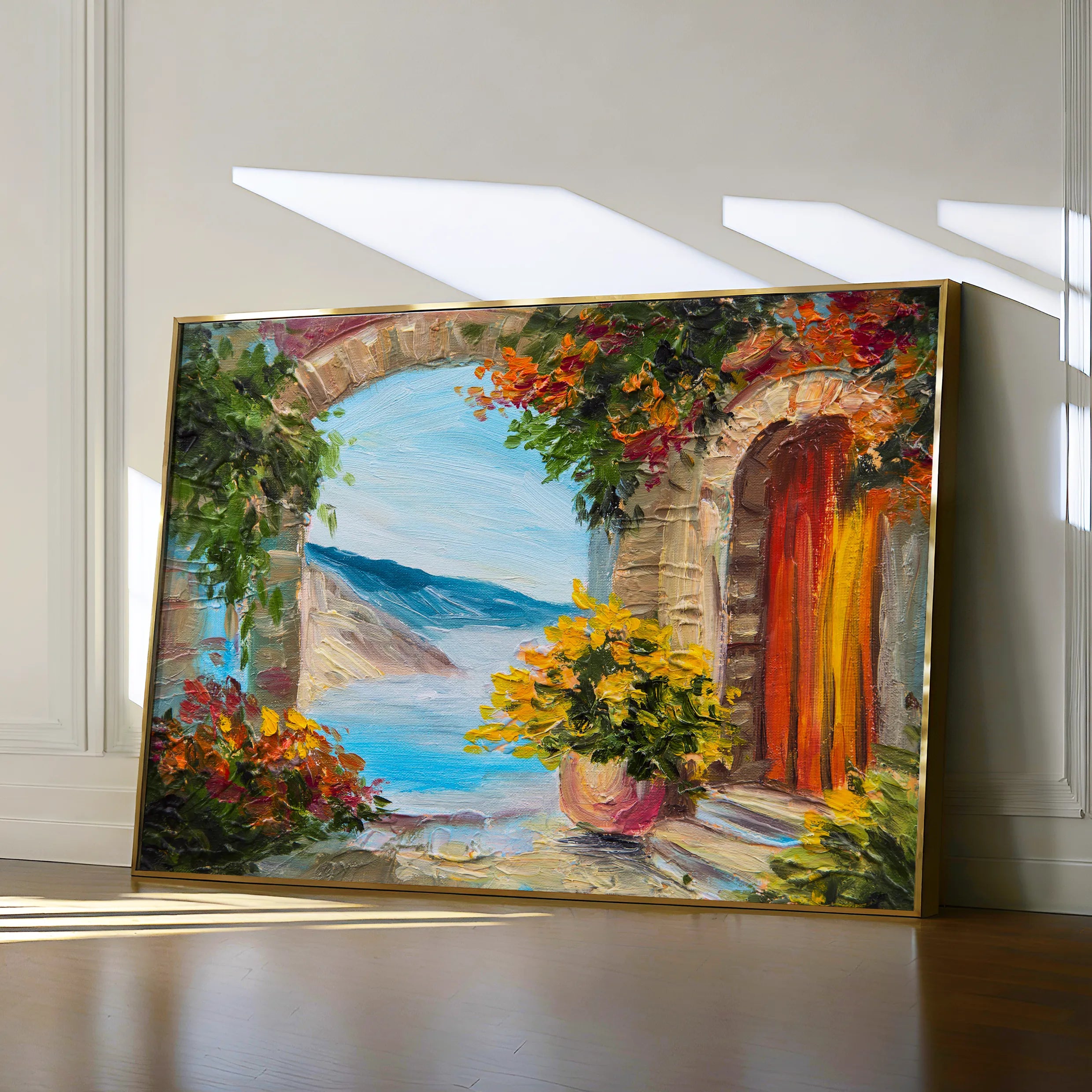 Landscape 152 Canvas Art 18" x 24" / 45 x 60 cm / Black