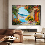 Landscape 152 Canvas Art 18" x 24" / 45 x 60 cm / Black
