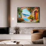 Landscape 152 Canvas Art 18" x 24" / 45 x 60 cm / Black