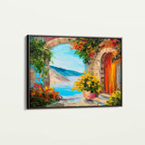 Landscape 152 Canvas Art 18" x 24" / 45 x 60 cm / Black