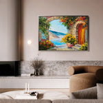 Landscape 152 Canvas Art 60 x 40 cm / Black