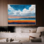 Abstract 1520 Canvas Art 60 x 40 cm / Black