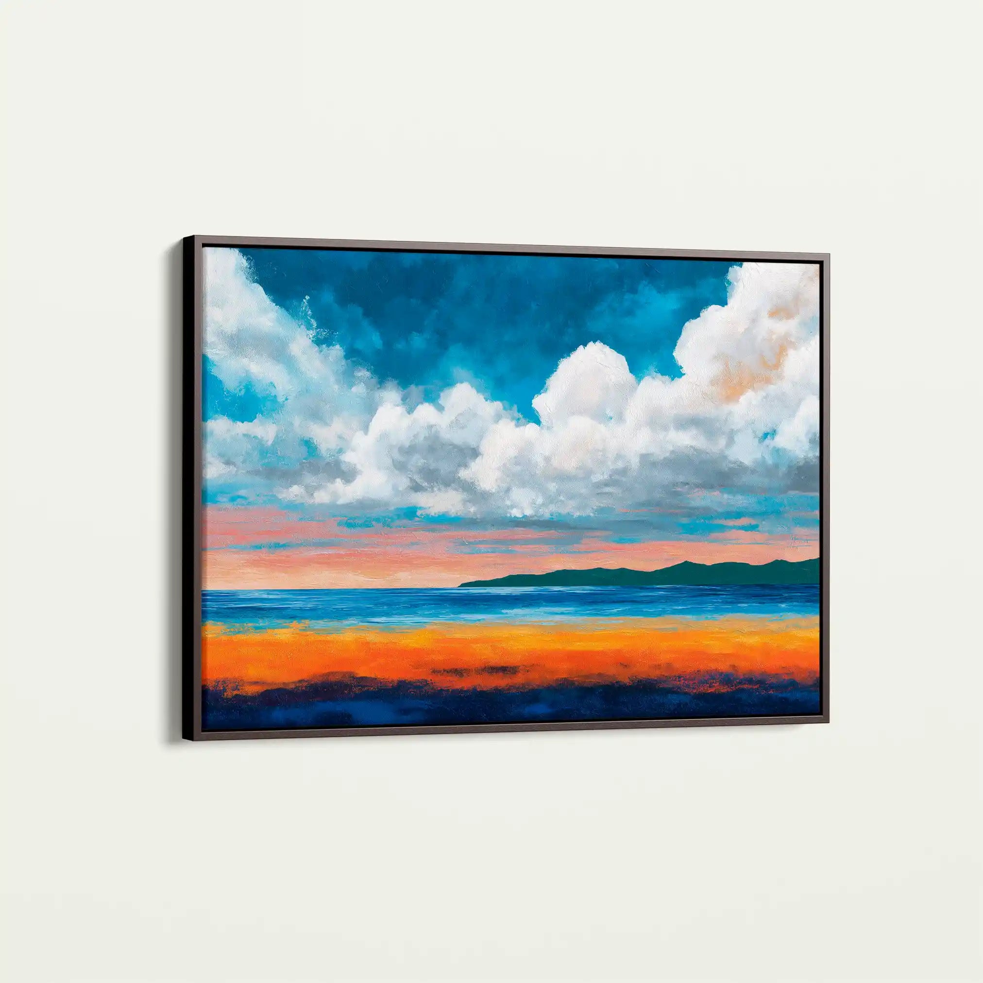 Abstract 1520 Canvas Art 60 x 40 cm / Black