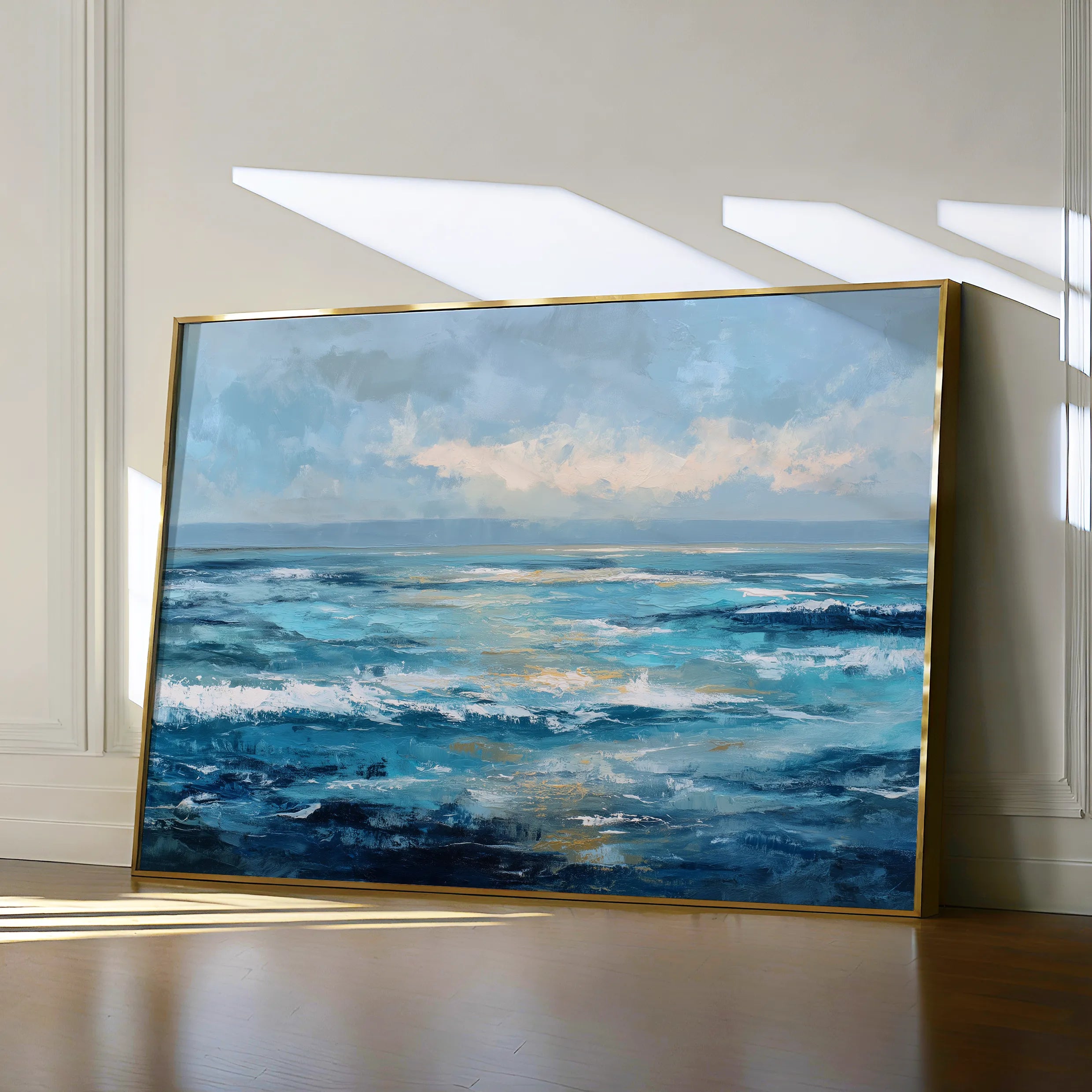 Abstract 1521 Canvas Art 18" x 24" / 45 x 60 cm / Black