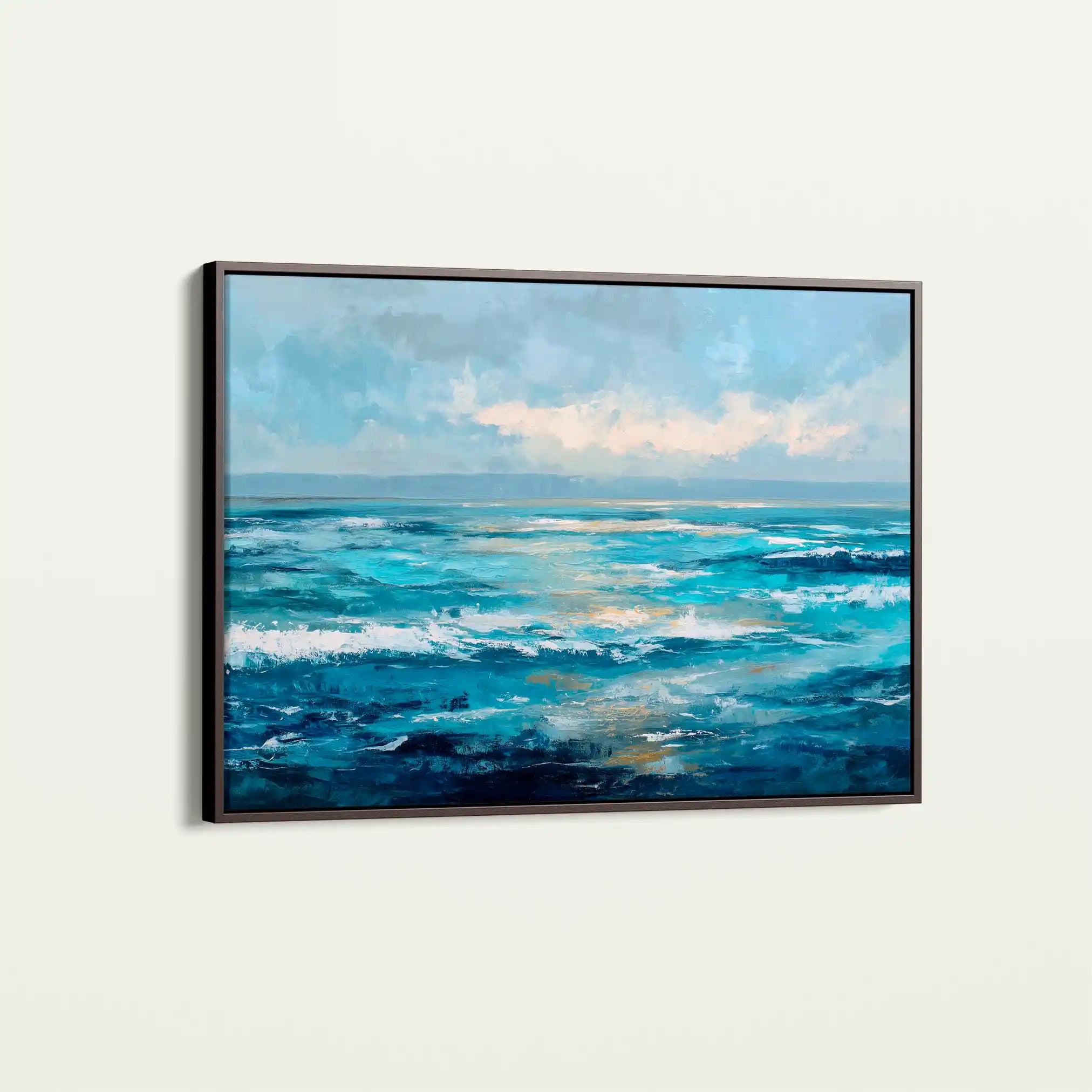 Abstract 1521 Canvas Art 60 x 40 cm / Black