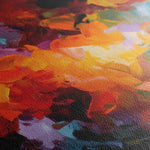 Abstract 1522 Canvas Art 60 x 40 cm / Black