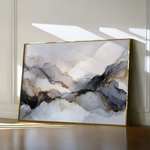 Abstract 1523 Canvas Art 18" x 24" / 45 x 60 cm / Black