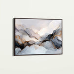 Abstract 1523 Canvas Art 60 x 40 cm / Black