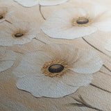 Floral 1523 Canvas Art 18" x 24" / 45 x 60 cm / Black