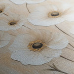 Floral 1523 Canvas Art 60 x 40 cm / Black