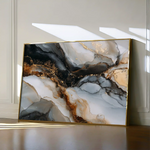 Abstract 1524 Canvas Art 18" x 24" / 45 x 60 cm / Black