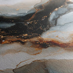 Abstract 1524 Canvas Art 60 x 40 cm / Black