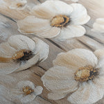 Floral 1524 Canvas Art 18" x 24" / 45 x 60 cm / Black