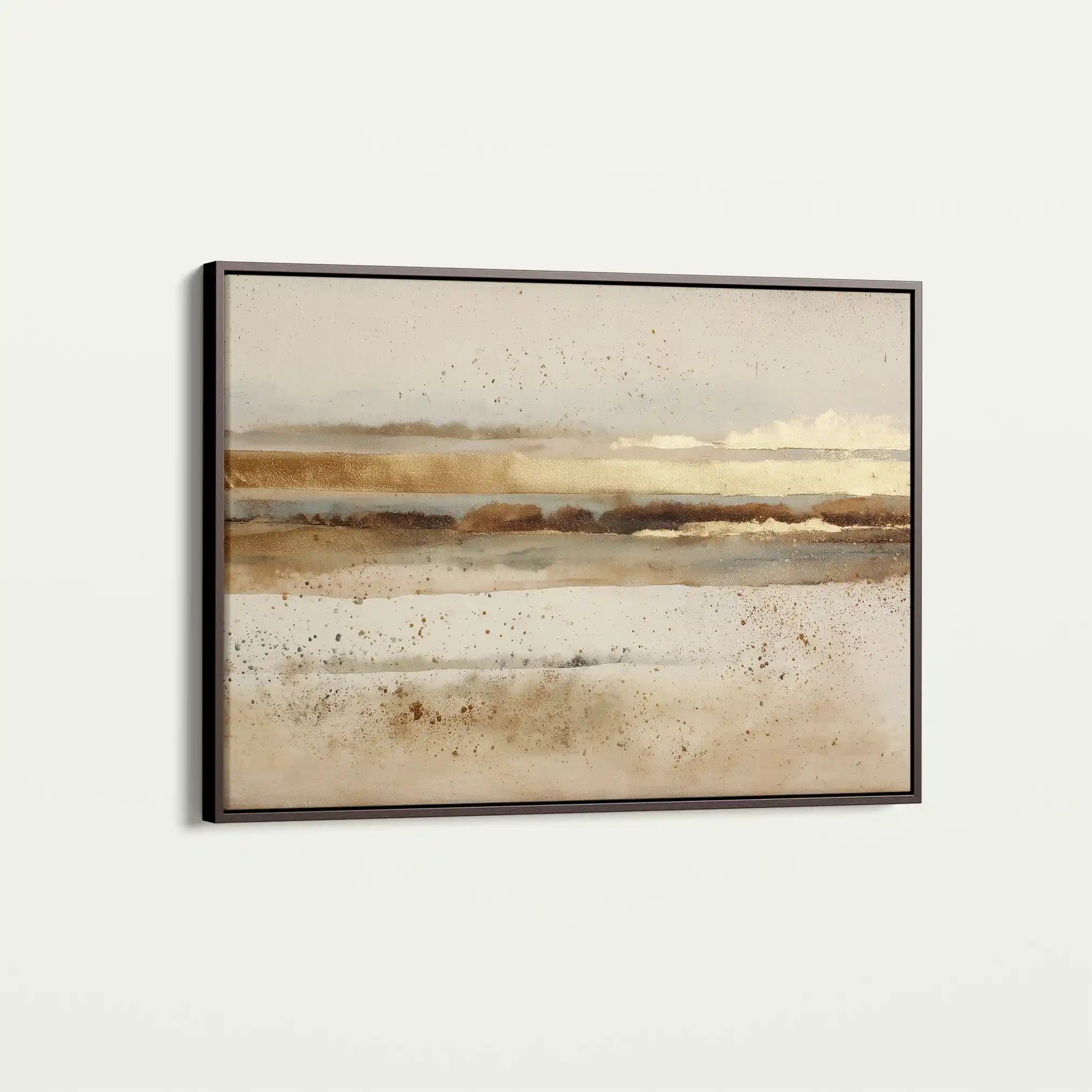 Abstract 1525 Canvas Art 60 x 40 cm / Black