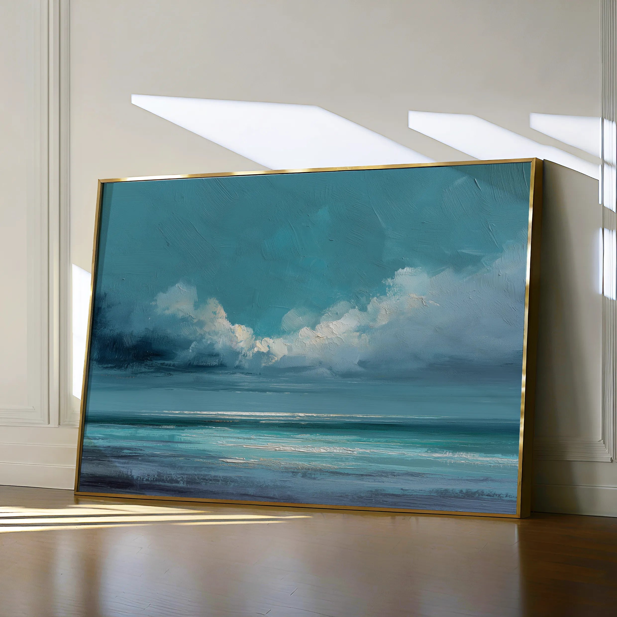 Abstract 1526 Canvas Art 18" x 24" / 45 x 60 cm / Black
