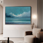 Abstract 1526 Canvas Art 18" x 24" / 45 x 60 cm / Black