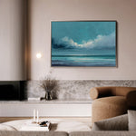 Abstract 1526 Canvas Art 18" x 24" / 45 x 60 cm / Black