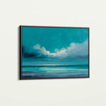 Abstract 1526 Canvas Art 60 x 40 cm / Black