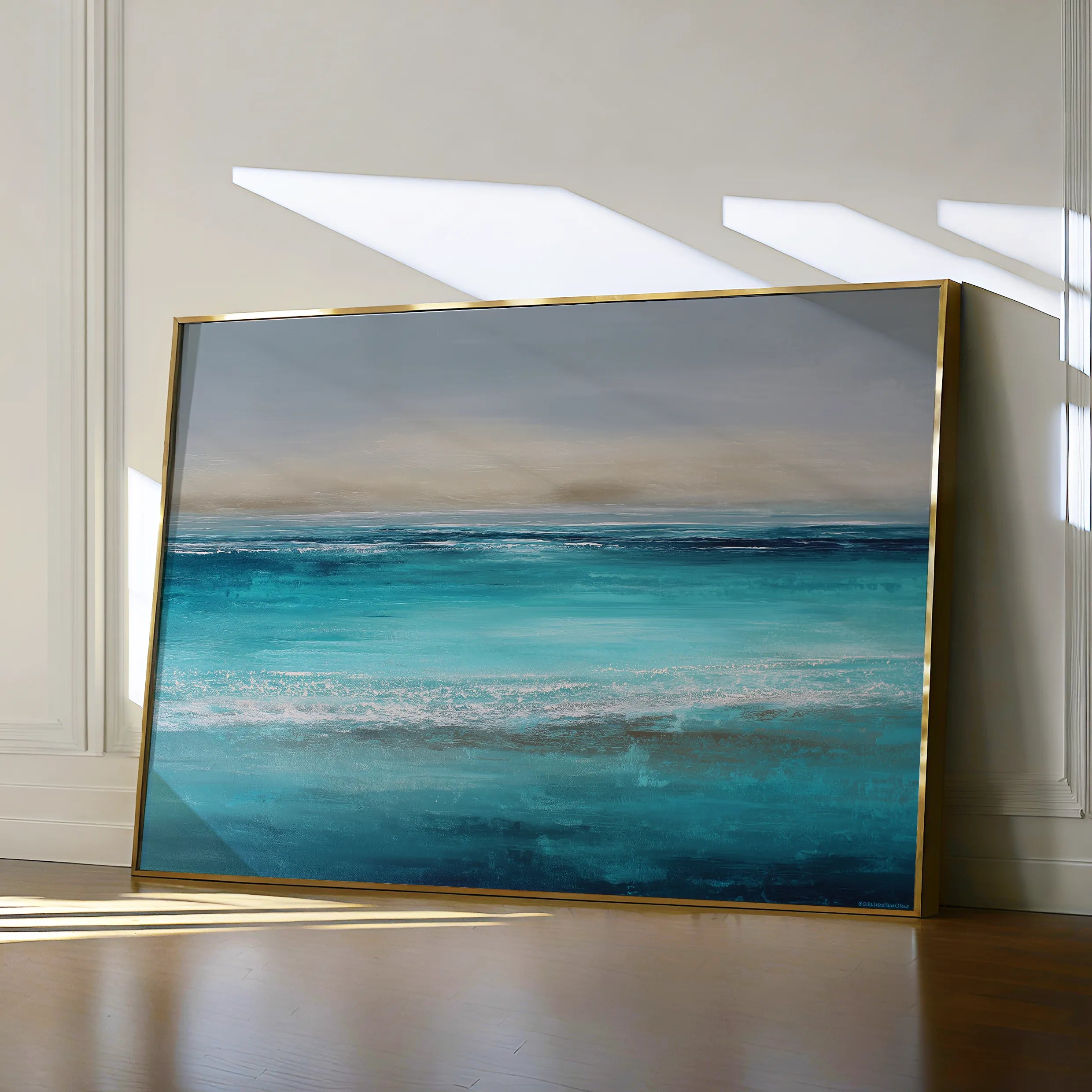 Abstract 1527 Canvas Art 18" x 24" / 45 x 60 cm / Black