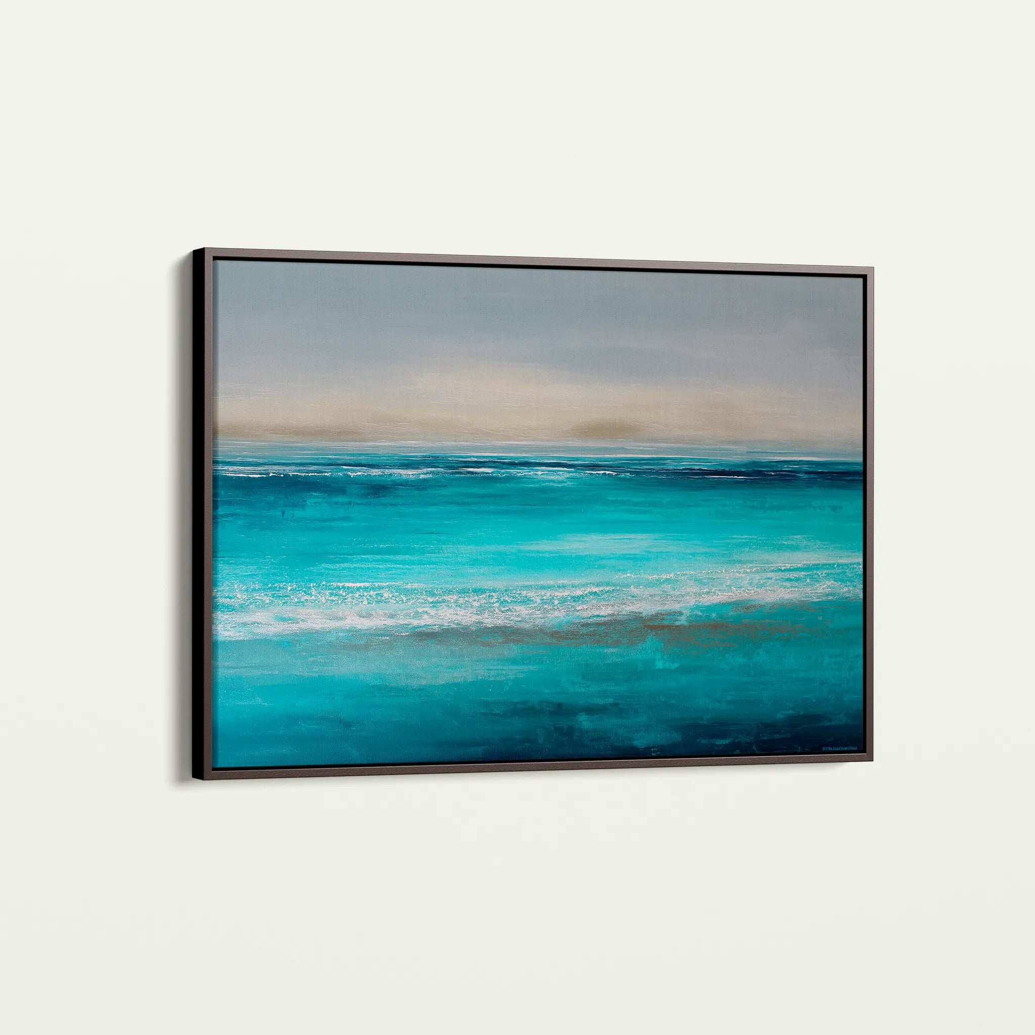 Abstract 1527 Canvas Art 18" x 24" / 45 x 60 cm / Black
