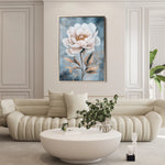 Floral 1527 Canvas Art 18" x 24" / 45 x 60 cm / Black