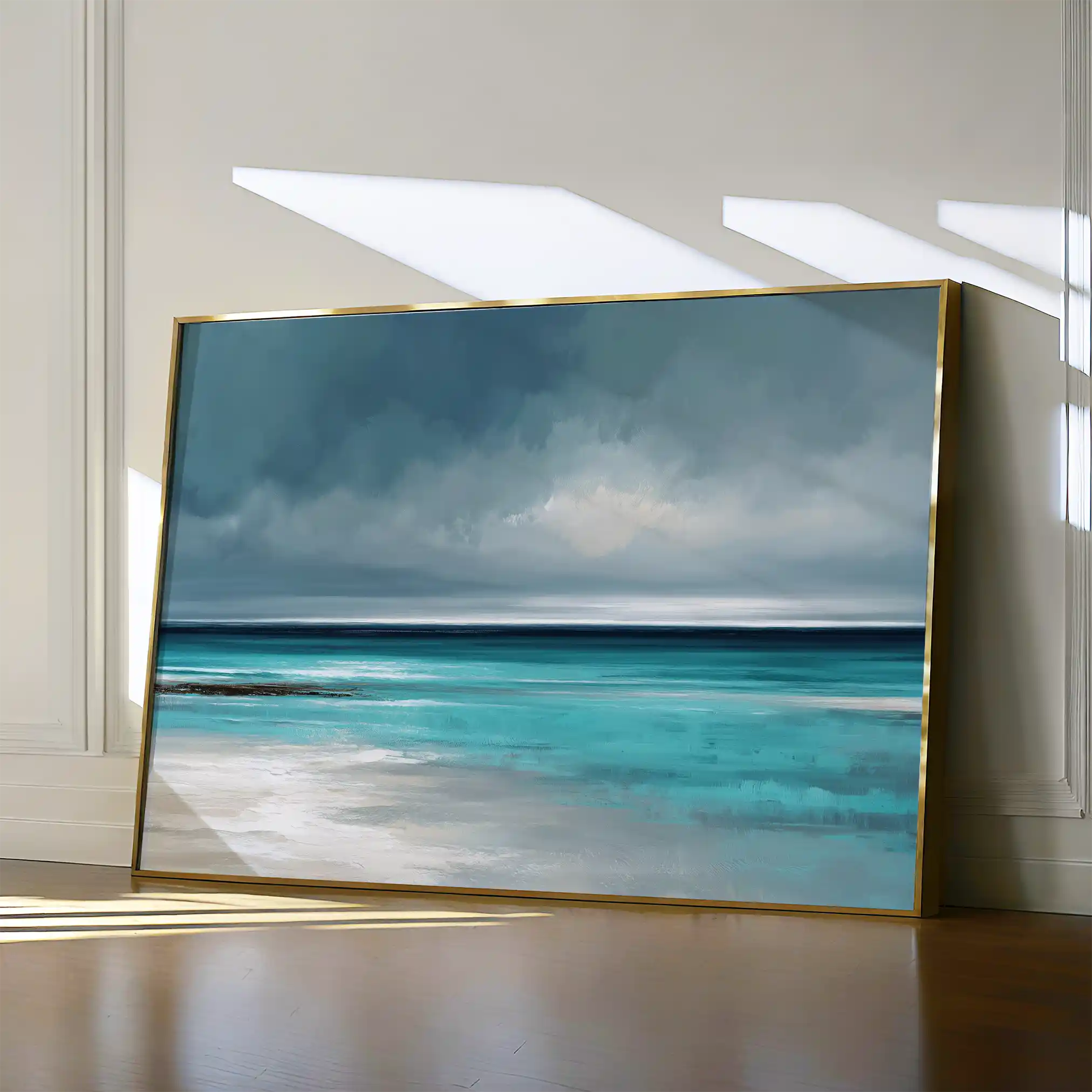 Abstract 1528 Canvas Art 60 x 40 cm / Black