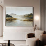 Abstract 1529 Canvas Art 18" x 24" / 45 x 60 cm / Black