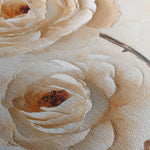 Floral 1529 Canvas Art 18" x 24" / 45 x 60 cm / Black