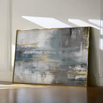 Abstract 153 Canvas Art 18" x 24" / 45 x 60 cm / Black