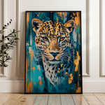 Animals 153 Canvas Art 18" x 24" / 45 x 60 cm / Black