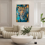 Animals 153 Canvas Art 18" x 24" / 45 x 60 cm / Black