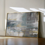 Abstract 153 Canvas Art 60 x 40 cm / Black