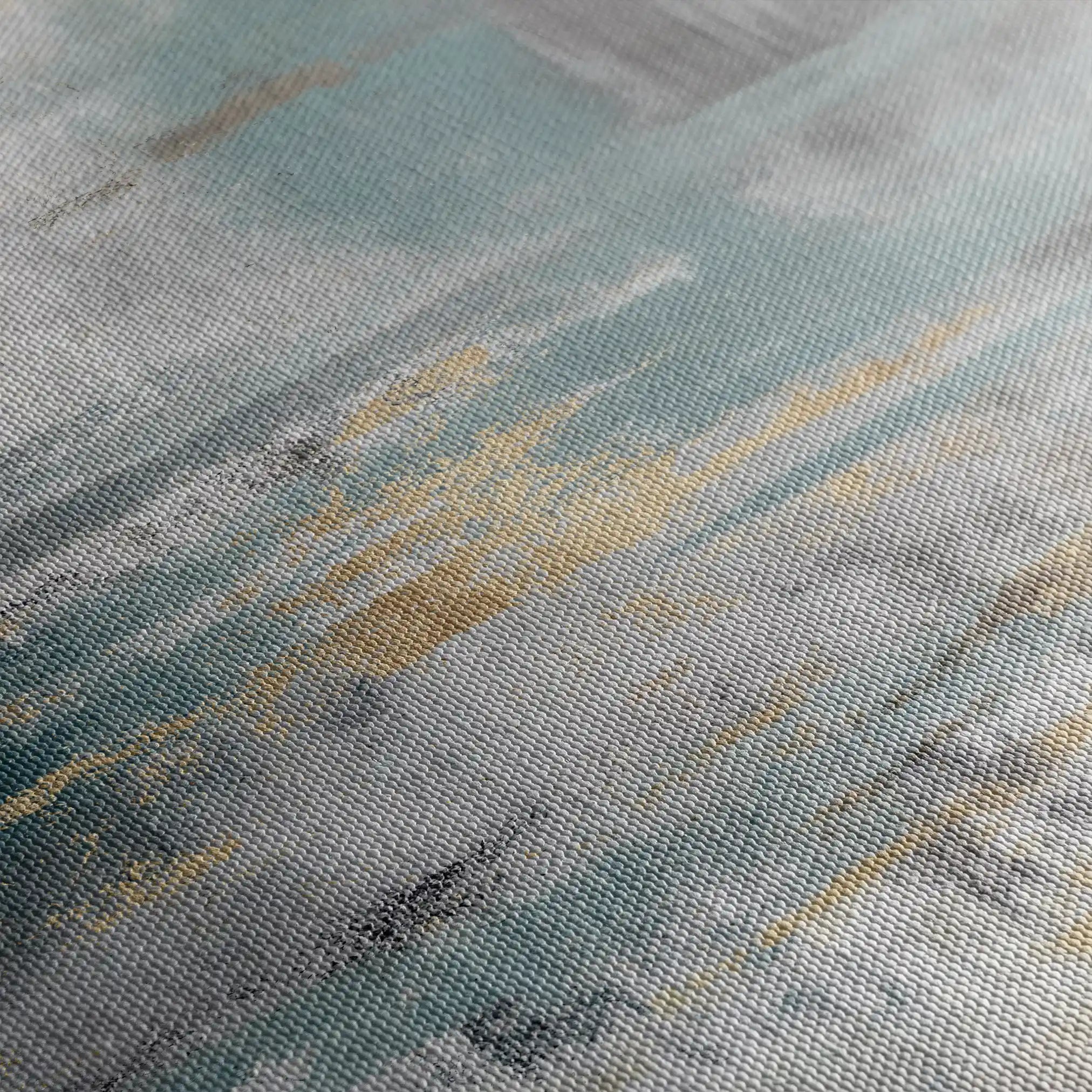 Abstract 153 Canvas Art 60 x 40 cm / Black