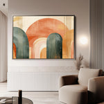 Boho 153 Canvas Art 18" x 24" / 45 x 60 cm / Black