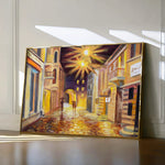 Landscape 153 Canvas Art 18" x 24" / 45 x 60 cm / Black