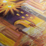 Landscape 153 Canvas Art 60 x 40 cm / Black