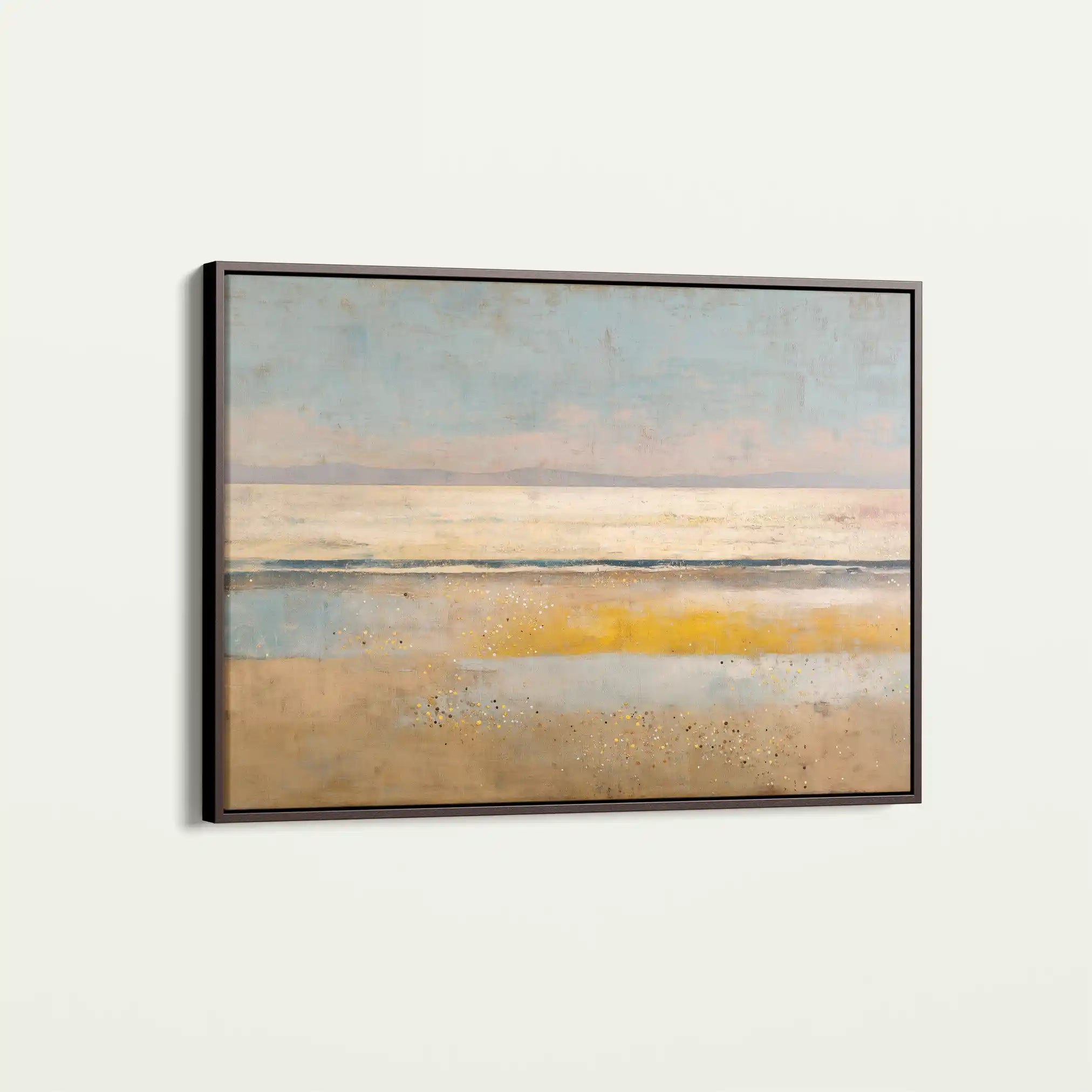 Abstract 1530 Canvas Art 60 x 40 cm / Black